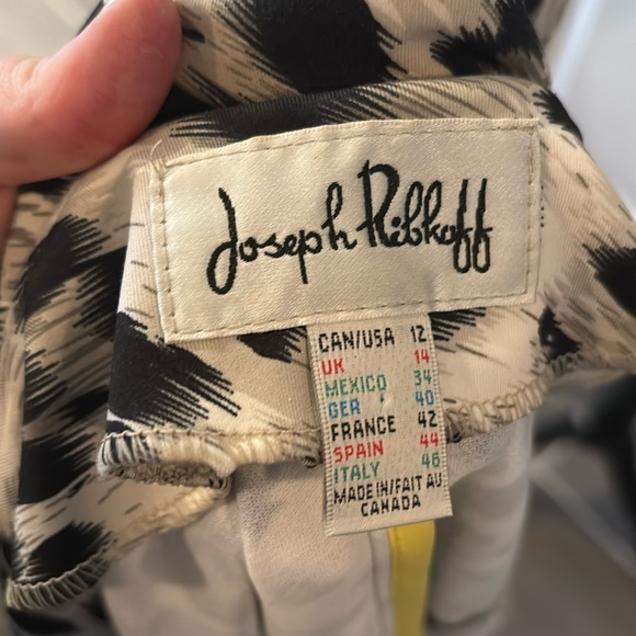 Joseph Ribkoff Leopard Jacket Blazer Women's - Picture 8 of 8